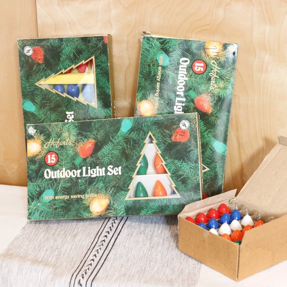 Vintage Holiday Vintage Christmas Holiday Outdoor Lights Poshmark